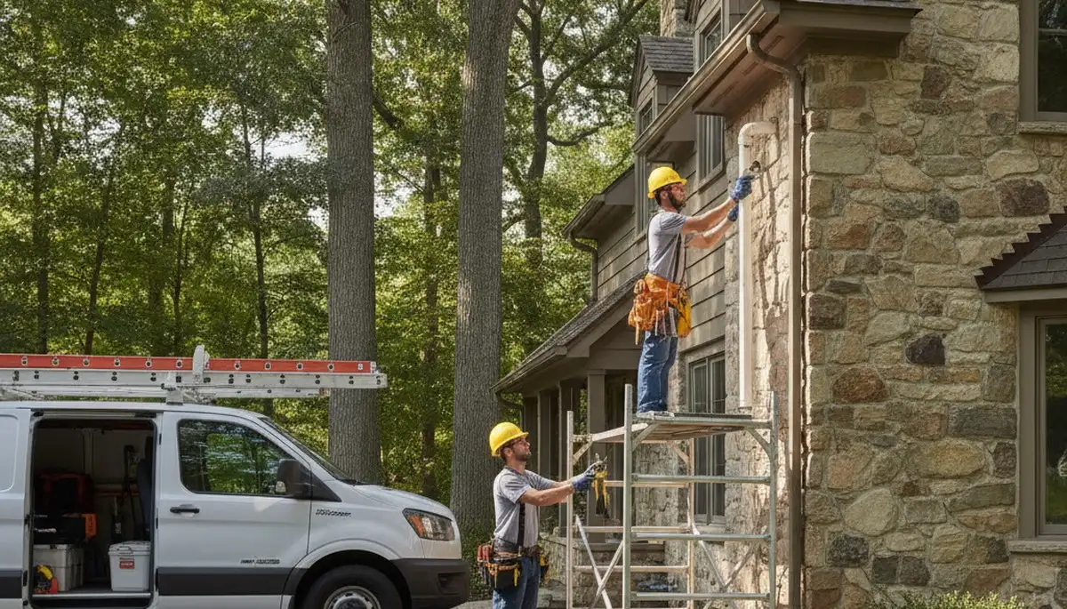 Professional plumber repairing pipes in Highland Park, IL for reliable plumbing service