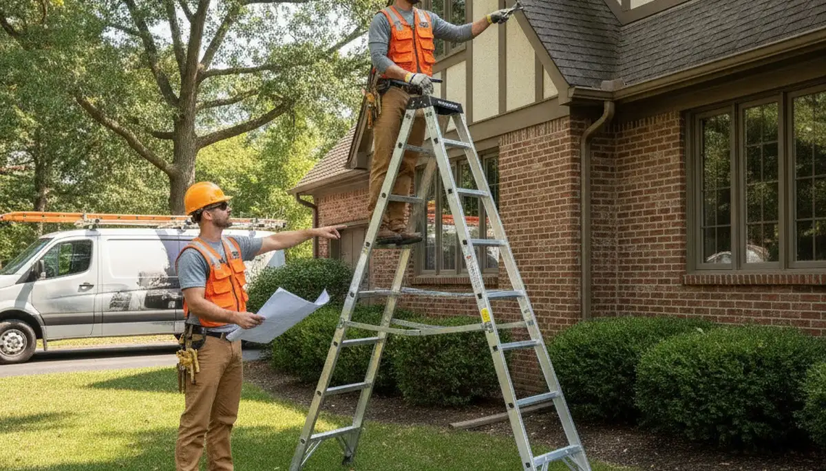 Plumber repairing a pipe in Highland Park, IL for local plumbing repair service