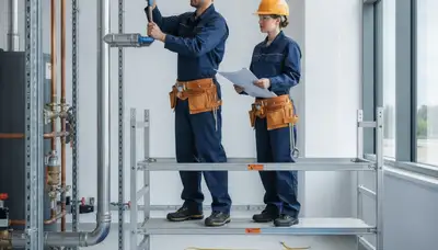 Plumber repairing pipes for Highland Park, IL homes with freeze-thaw damage