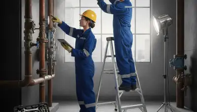 Highland Park, IL plumber repairing residential pipe for plumbing service on a home