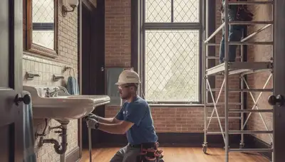 Professional plumber service van in Highland Park, IL for plumbing repairs