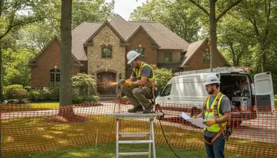 Plumber providing repair service in Highland Park, IL for a local plumbing business