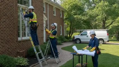 Plumber repairing a leak in Highland Park, IL for fast plumbing repair service