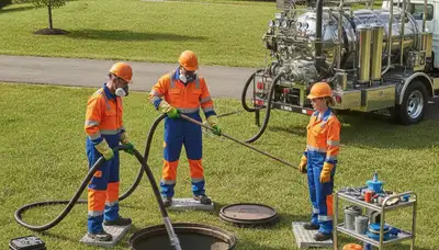Septic tank cleaning service in Highland Park, IL by On Call Plumbers
